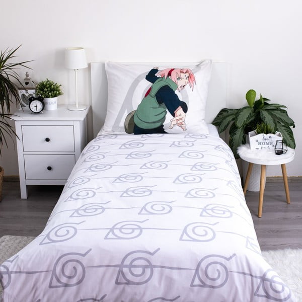 Единично  памучно детско спално бельо 140x200 cm Naruto – Jerry Fabrics-image-1
