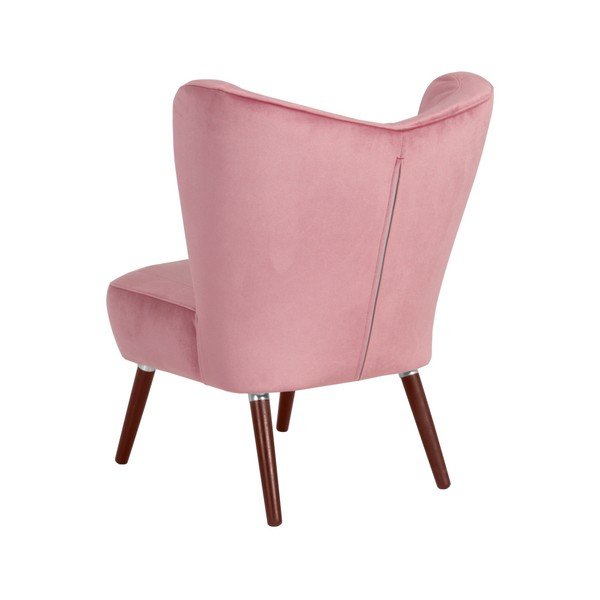 Розов фотьойл Кадифе Sari - Max Winzer-image-2