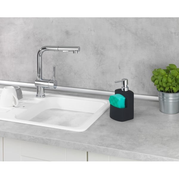 Черен диспенсер за течен сапун Festival - Wenko-image-1