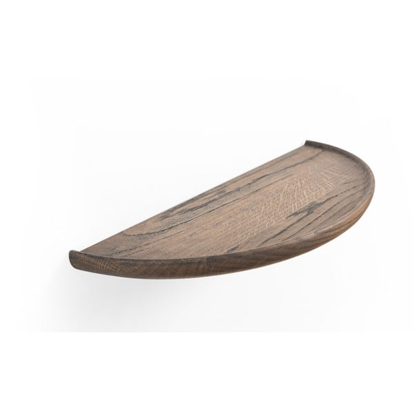 Рафт от кафяв дъб 40 cm Mu - Gazzda-image-3