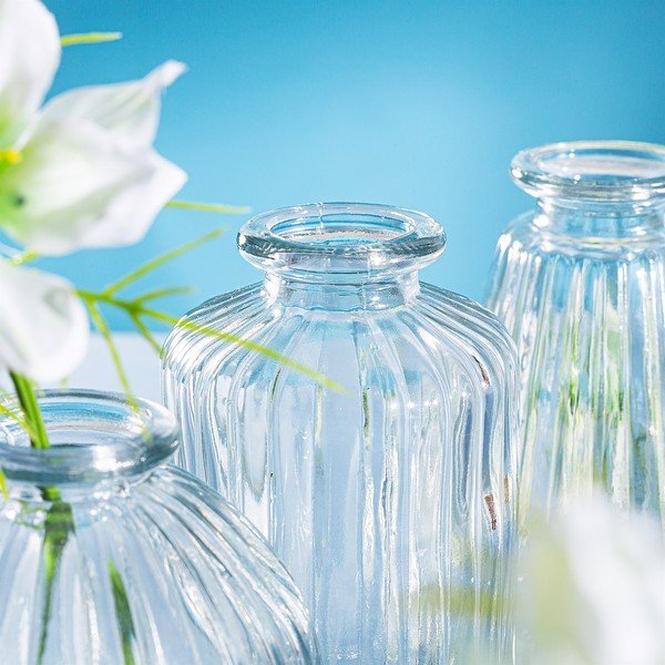 Комплект от 3 стъклени вази Bud - Sass & Belle-image-2