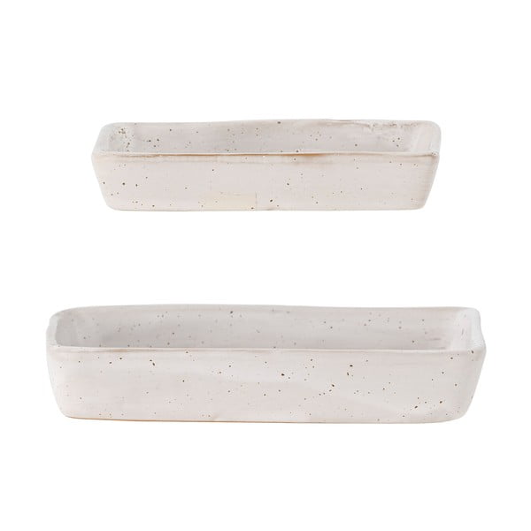 Бяло-сини органайзери за баня в комплект от 2 Aurora - Bloomingville-image-2