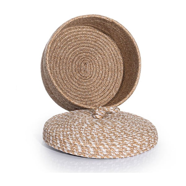 Декоративна кутия за съхранение на плат с капак - Mioli Decor-image-2