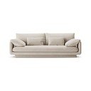 Бял кадифен диван 220 cm Torino – Micadoni 