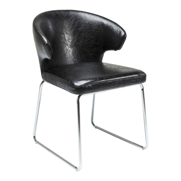 Sada 2 černých jídelních židlí Kare Design Atomic