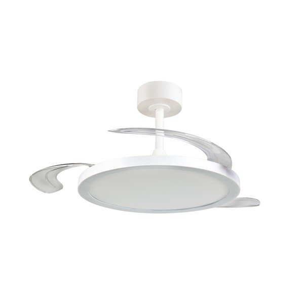 Бяло LED осветително тяло за таван Kasfjord – Trio-image-1