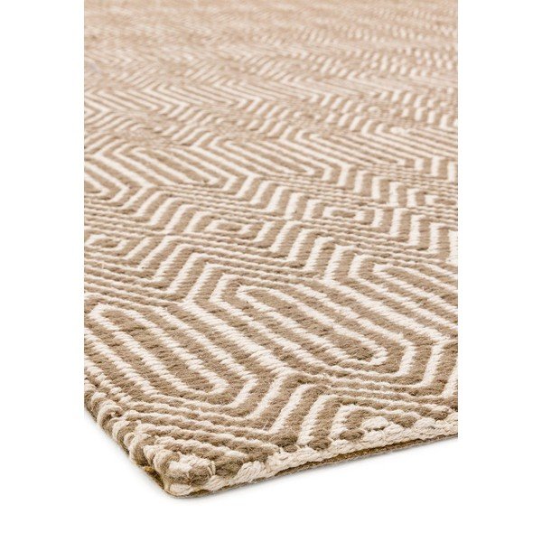 Светлокафяв вълнен килим 120x170 cm Sloan - Asiatic Carpets-image-2
