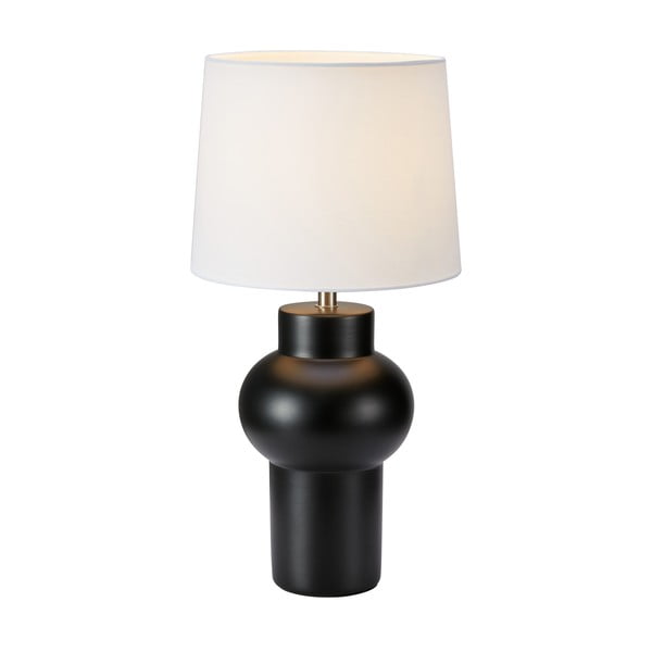 Бяло-черна настолна лампа Shape - Markslöjd