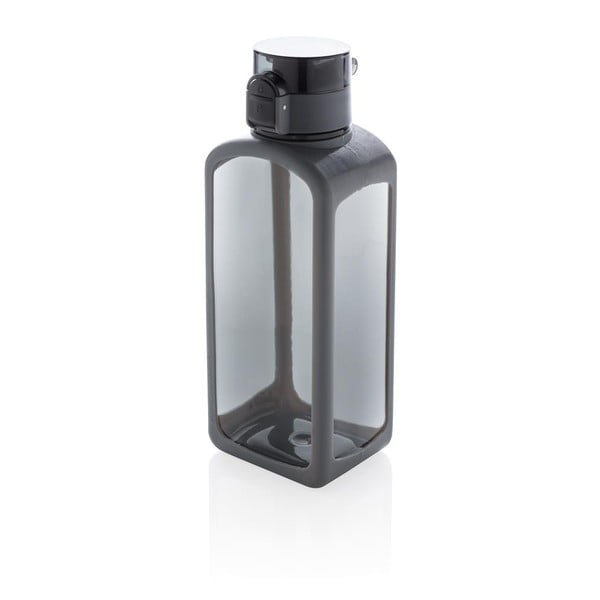 Черна заключваща се бутилка с автоматично отваряне XD Design Collection, 600 ml - XD Design