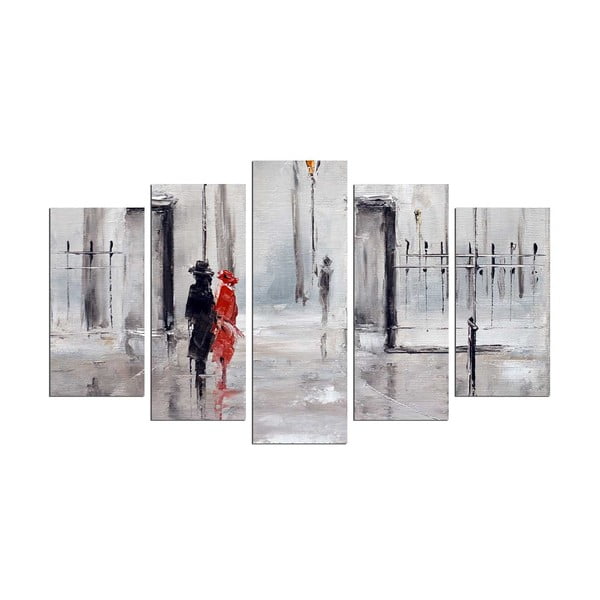 Картина от няколко части "Мъж и жена", 110 x 60 cm - Charm