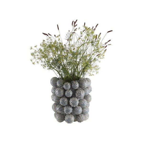 Ваза от каменна керамика Melfi Ballad Blue, ⌀ 30 cm - A Simple Mess-image-1