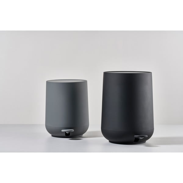 Черно пластмасово кошче за боклук 3 l Nova – Zone-image-2