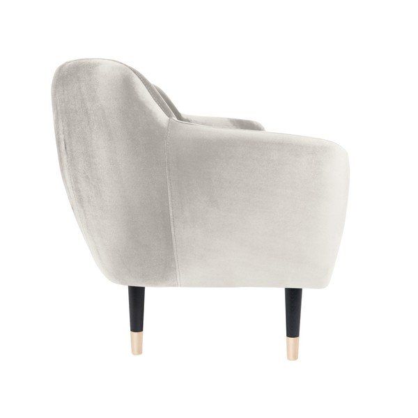 Кремав диван с черни крачета Mazzini Sofas Benito, 158 cm-image-3