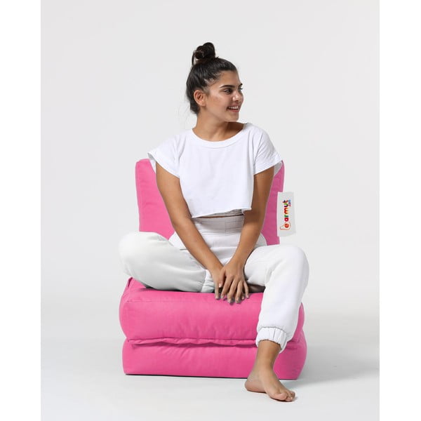 Розов градински пуф за сядане Siesta – Floriane Garden-image-4