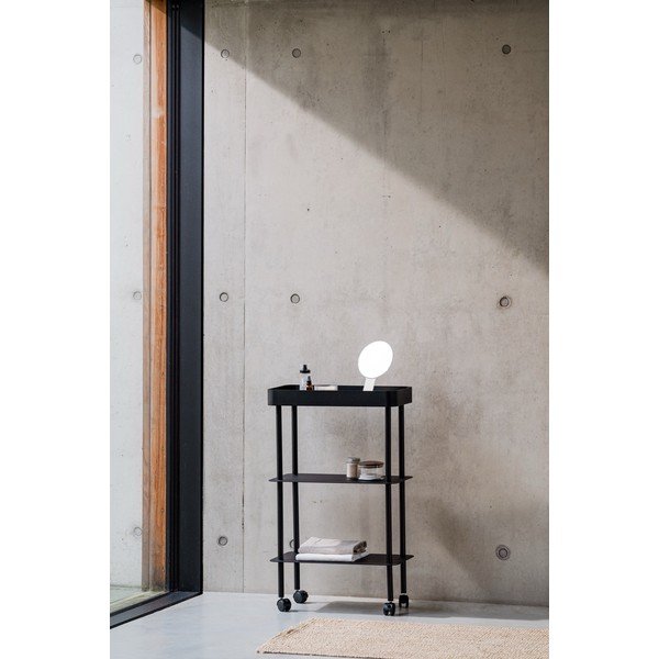 Бежов метален подвижен стелаж 60x97x30 cm Nolle – noo.ma-image-3