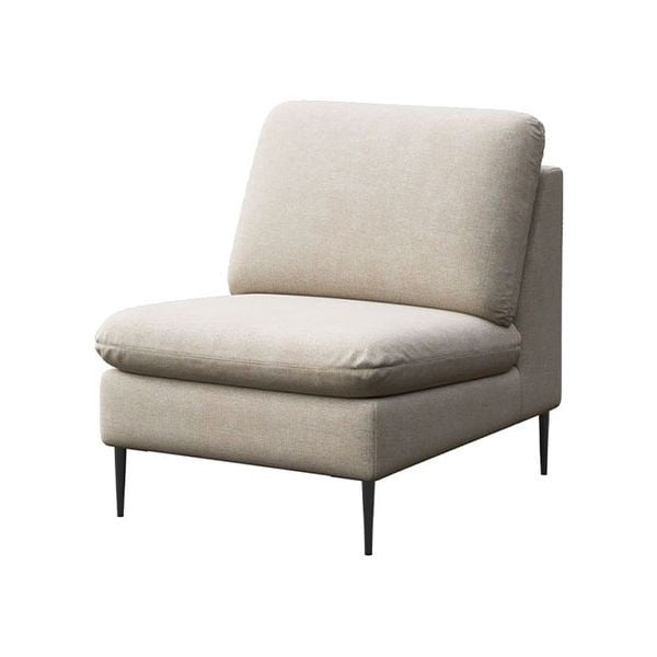 Бежово шенилово кресло Belle – Rodier-image-2