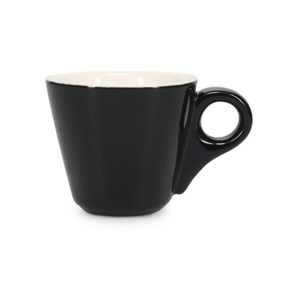 Черна порцеланова чаша за еспресо 80 ml Barista – BonBistro