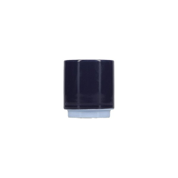 Тъмносиня глинена чаша за еспресо 130 ml Duo – ONA-image-2
