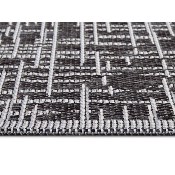 Тъмносив външен килим 63x120 cm Clyde Telu – Hanse Home-image-2