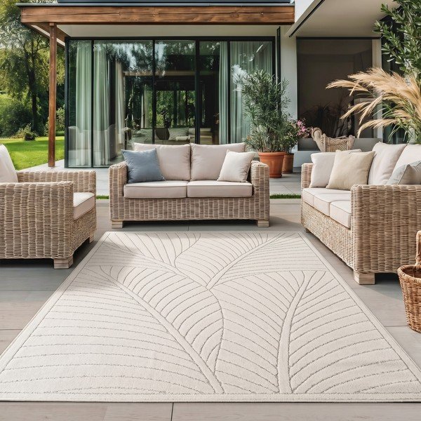 Кремав килим за открито и закрито 80x150 cm Nova 1203 – Ayyildiz Carpets-image-1