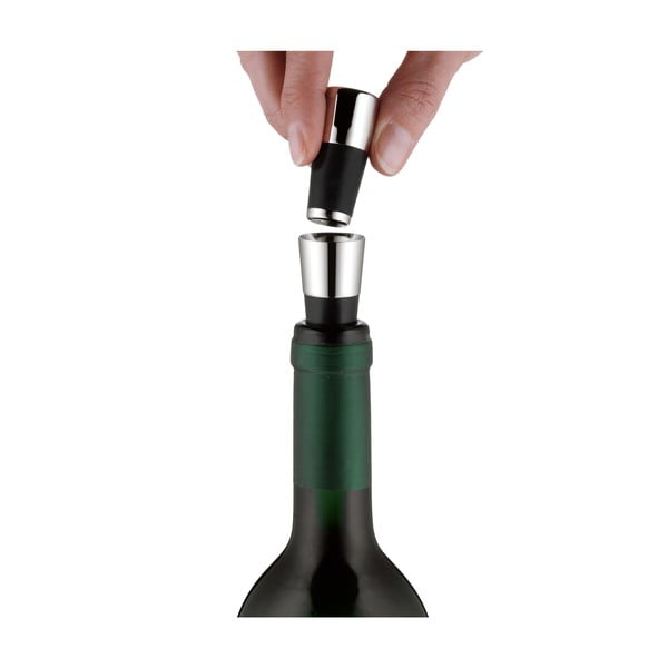 Фуния за вино от неръждаема стомана със запушалка Cromargan® Vino - WMF-image-2
