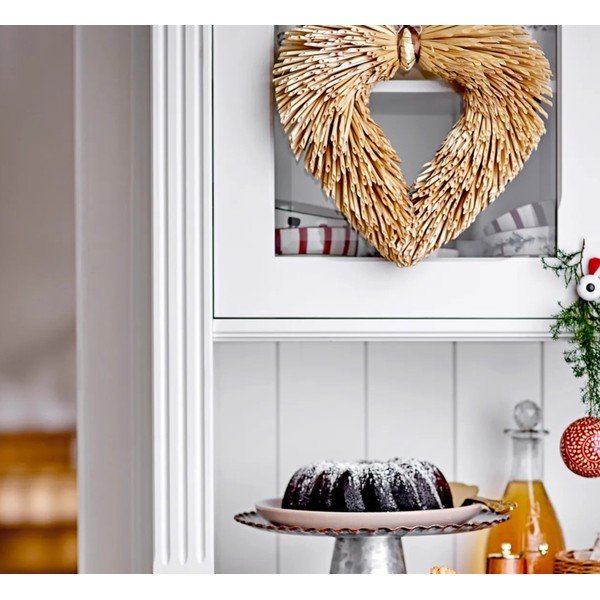 Бяло-зелени глинени купички в комплект от 2 бр. с коледни мотиви 500 ml Jolly – Bloomingville-image-1