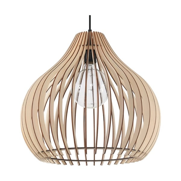 Бежово висящо осветително тяло Pantilla - Sollux-image-3