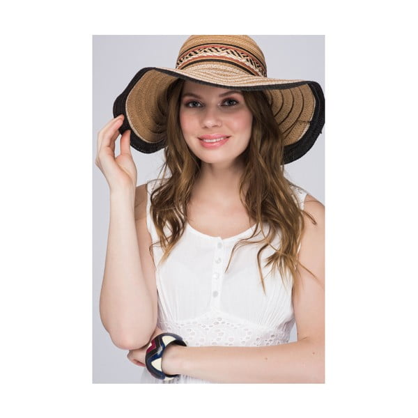 Barevný dámský klobouk z čisté bavlny NW Etno