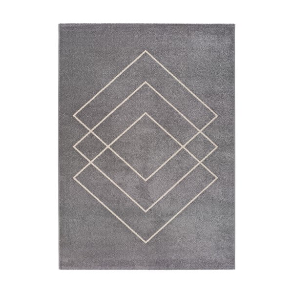 Сив килим Breda, 190 x 280 cm - Universal