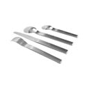 Прибори за хранене от неръждаема стомана в сребрист цвят 24 бр. Boldi – FABINI