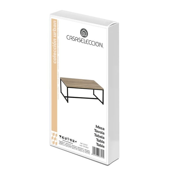 Масичка за кафе в естествен цвят 50x100 cm Urban - Casa Selección-image-3