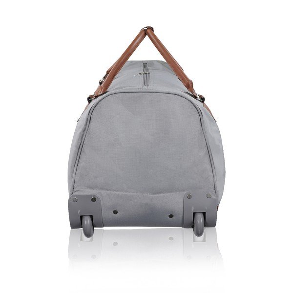 Сива пътна чанта на колела Oslo, 93 л - GENTLEMAN FARMER-image-2