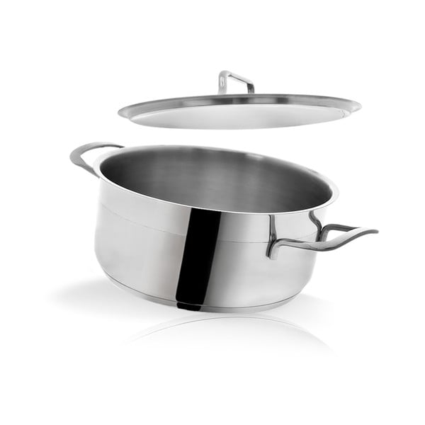 Касерола от неръждаема стомана с капак Anett, 1,9 л - Orion-image-1