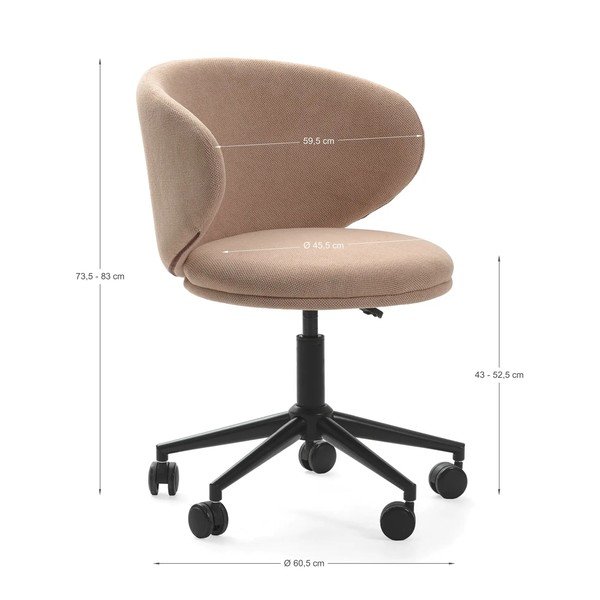 Бежов офис стол Rush – Marckeric-image-4