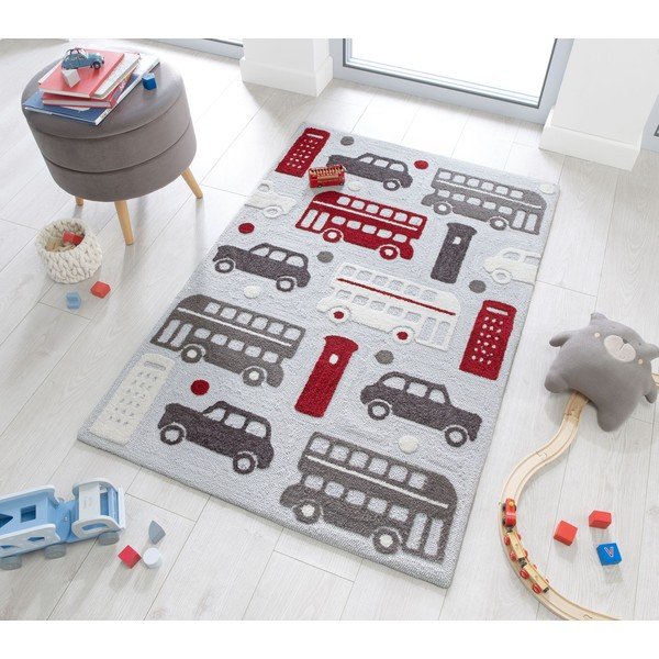 Детски килим , 100 x 150 cm City Buzz - Flair Rugs-image-4