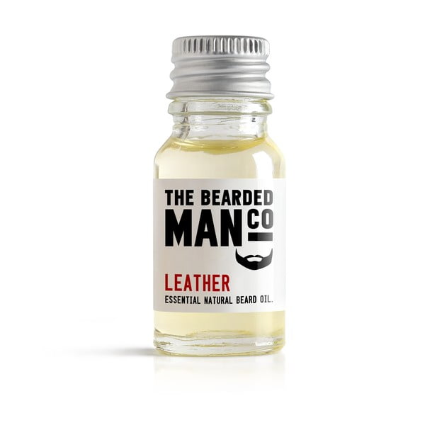 Olej na vousy The Bearded Man Company Leather, 10 ml