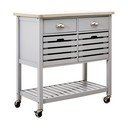 Кухненски остров на колелца 46x86 cm Frankfurt – Premier Housewares
