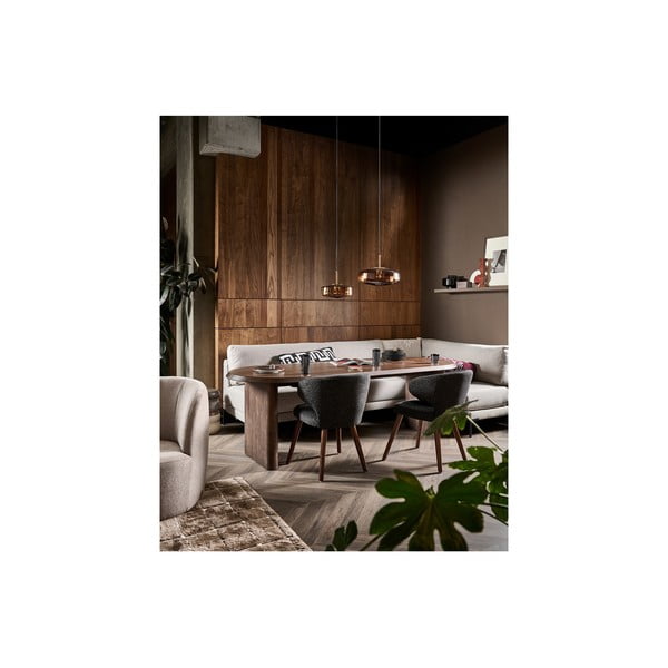 Трапезна маса от декор от орех 90x240 cm Ellips – vtwonen-image-1