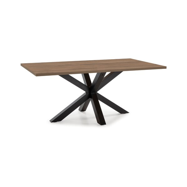 Трапезна маса с орехов плот 100x180 cm Comba - Marckeric-image-1