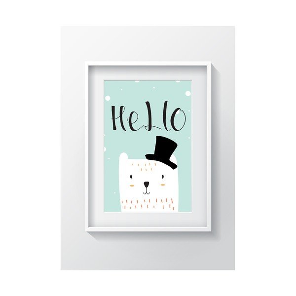 Изображение Hello Cat, 24 x 29 cm - Tablo Center