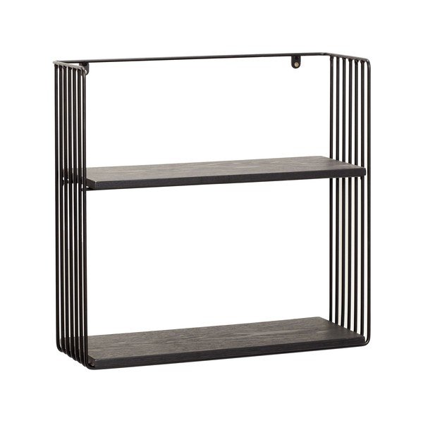 Стенен рафт с рафтове от пепел Норма - Hübsch