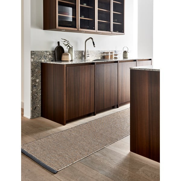 Бежова пътека за открито и закрито 70x200 cm Effi Granit – Pappelina-image-1