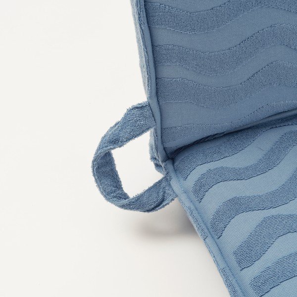 Син плажен шезлонг , 93 x 43 cm Terry - Sunnylife-image-3