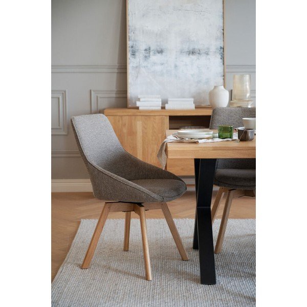 Бежови трапезни столове в комплект от 2 бр. Alison – Rowico-image-1