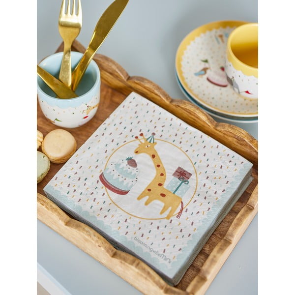 Хартиени салфетки в комплект 20 бр. 33x33 cm Celebrate – Bloomingville Mini-image-1