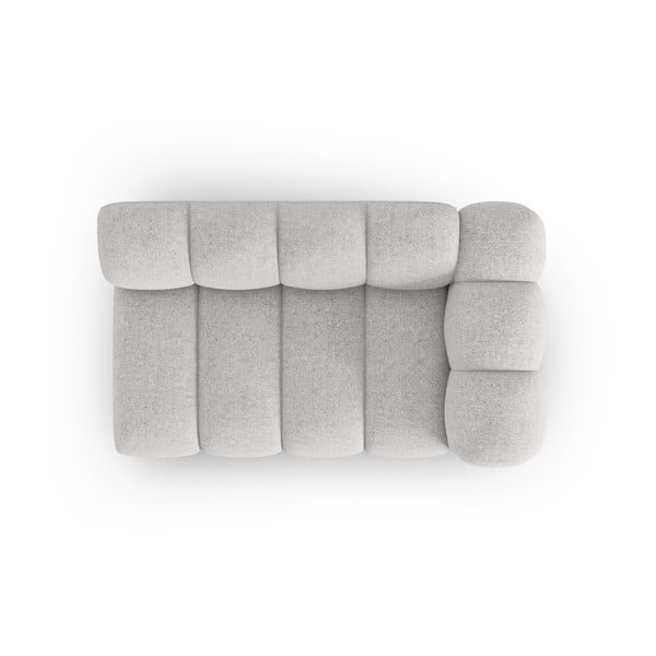 Светлосив модулен диван (десен ъгъл) Lupine – Micadoni Home-image-3