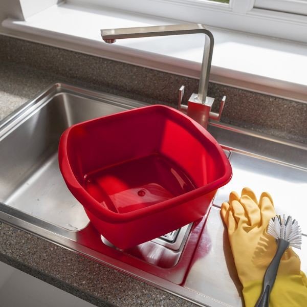 Черен леген Rect, 8 л - Addis-image-1