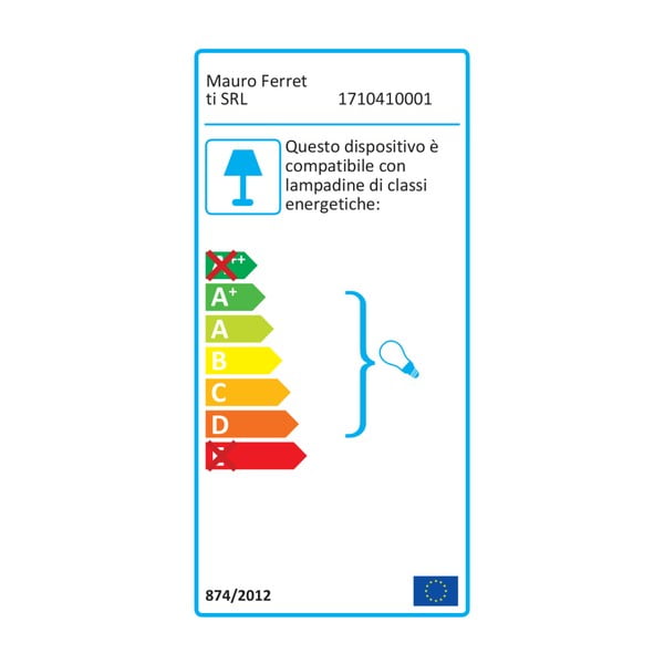 Бяла настолна лампа със златен дизайн Glam Flush - Mauro Ferretti-image-3