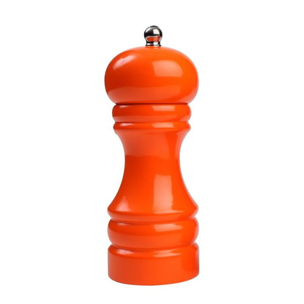 Mlýnek na pepř z kaučukovníku T&G Woodware Hevea Orange, 16 cm