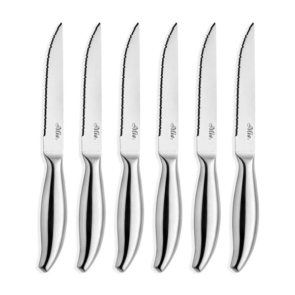 Комплект от 6 ножа за месо Cutt - The Mia